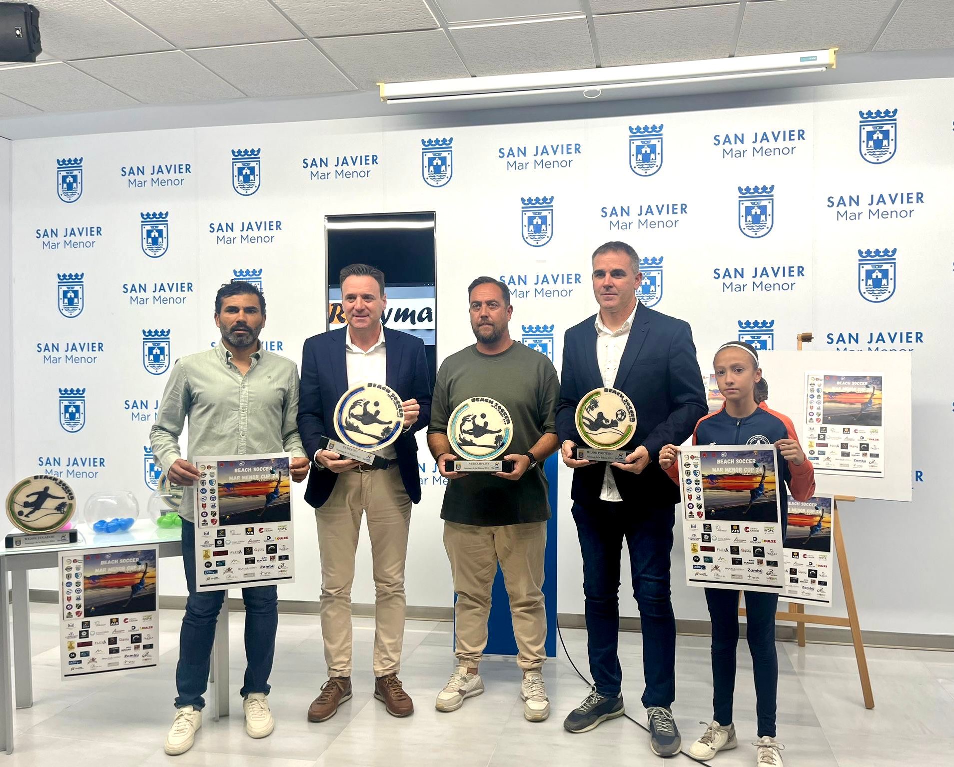 La playa de Santiago de la Ribera será el epicentro del Fútbol Playa , del 5 al 8 de diciembre